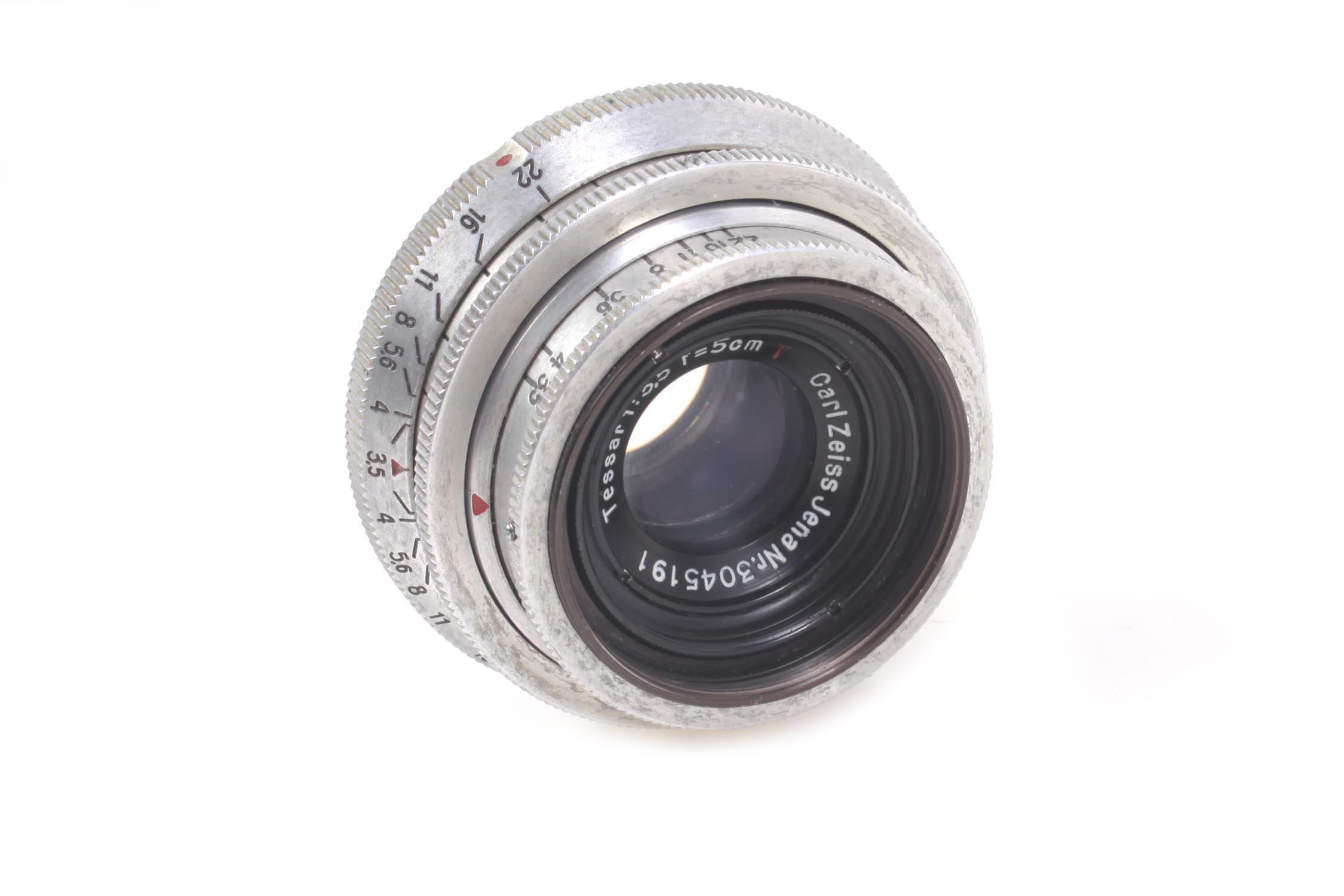 Carl Zeiss Jena Tessar 5cm F/3.5 Lens for Exakta Mount - Etsy Finland