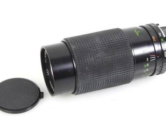 Telephoto Zoom Lens w/ Macro for Minolta MC Mount