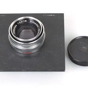 1:5.6 / 135 135mm Enlarging Lens Schneider-Kreuznach Componon-S on Beseler Lens Board 4 Inch Square