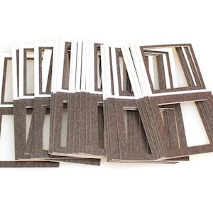 Soportes de cartón para diapositivas de película 127 - Lote de 25
