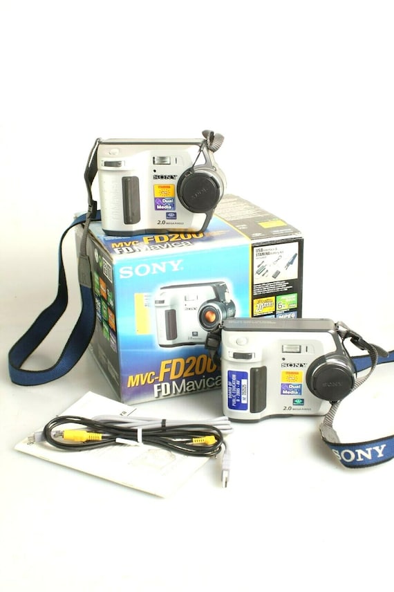 Sony Mvc-fd200 Fd Mavica Digital Cameras - Set of 2, for Parts - Etsy