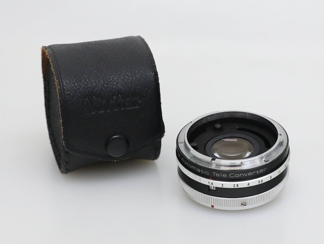 Canon Ae1/ae1p/ftb Tele Converter/film Camera Lens Doubler With Case - Etsy
