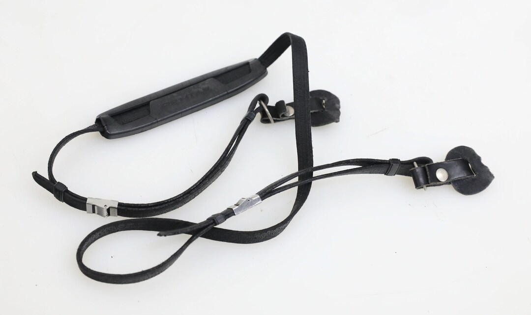 Vintage Pentax Camera Strap With Strap Protectors Etsy