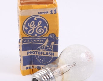 GE Photoflash No 11 Flash Bulbs, Universal
