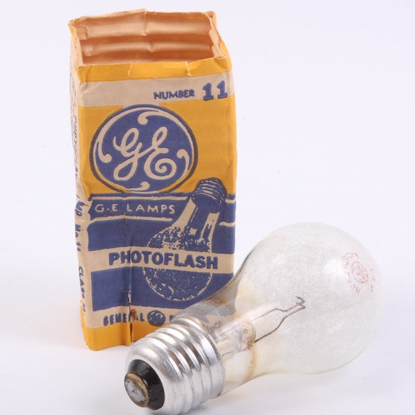 GE Photoflash No 11 Flash Bulbs, Universal