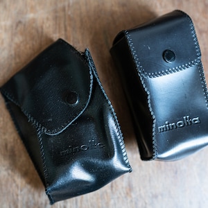 Black Minolta Camera Cases - Set of 2
