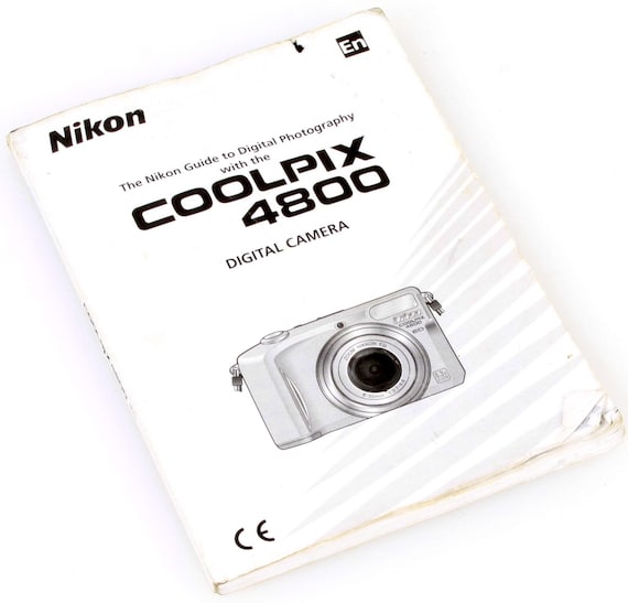Nikon Coolpix 4800 マニュアル - Etsy 日本