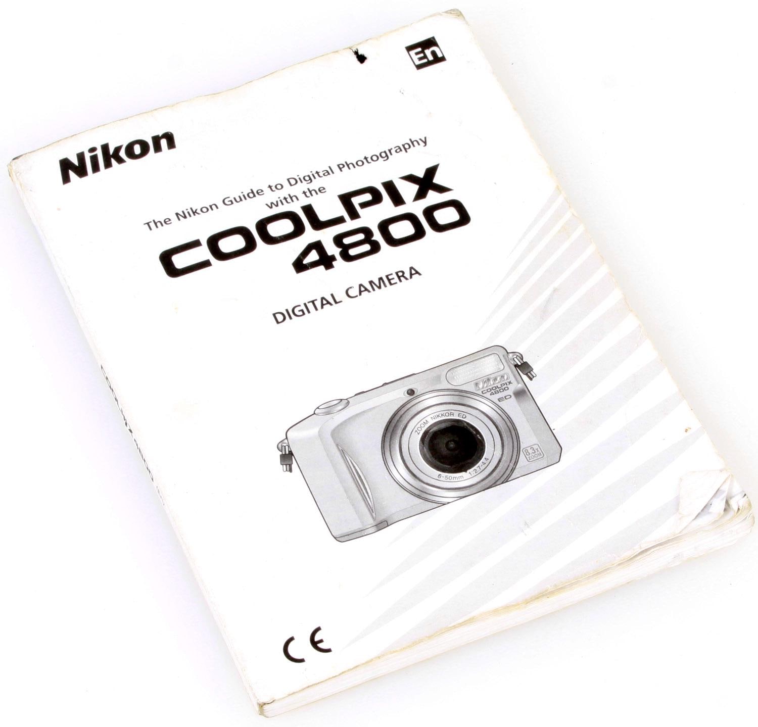 Nikon Coolpix 4800 マニュアル - Etsy 日本