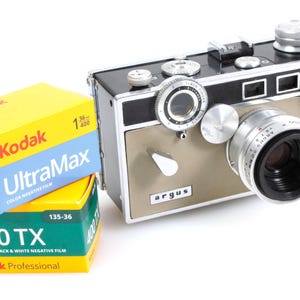 Argus C3 35mm フィルムカメラ 本体 Argus C3 35 mmフィルムカメラ（Film WORKS搭載） - Etsy 日本