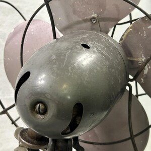 Antique Emerson Junior Desk Fan Runs Great Tilt Adjustment Issue image 8