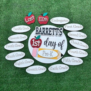 First and Last Day of School Sign/First Day of School Sign/Back to School Sign/Photo Prop/Sign for School Photos/Last Day of School