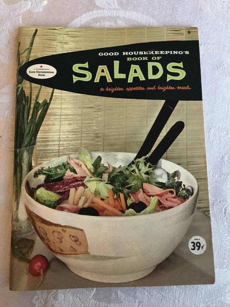 Vintage Good Housekeeping Recipe Book of Salads - Etsy