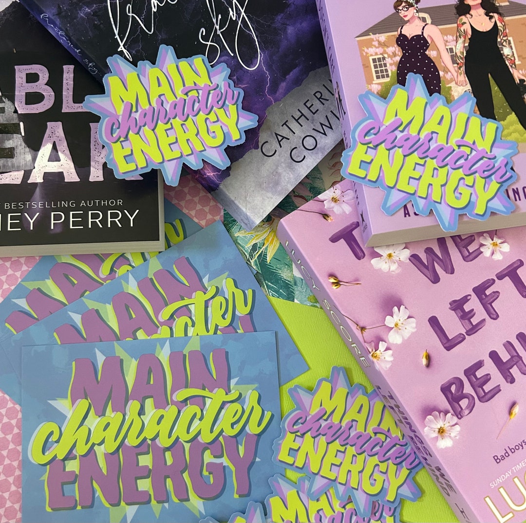 Main Character Energy Sticker & Art Card Set - Etsy