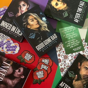 Ensemble d'autocollants et de cartes artistiques Giana Darling