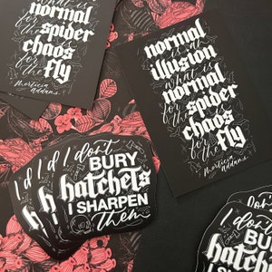 Normal Is An Illusion Sticker & Art Card Set