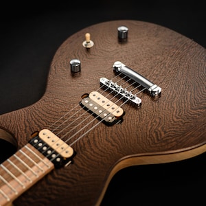 Handmade Custom Electric Guitar African Wenge Top GQ6/ Les Paul Type