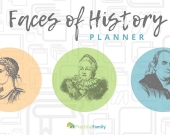 Faces of History Planner - All Cycles