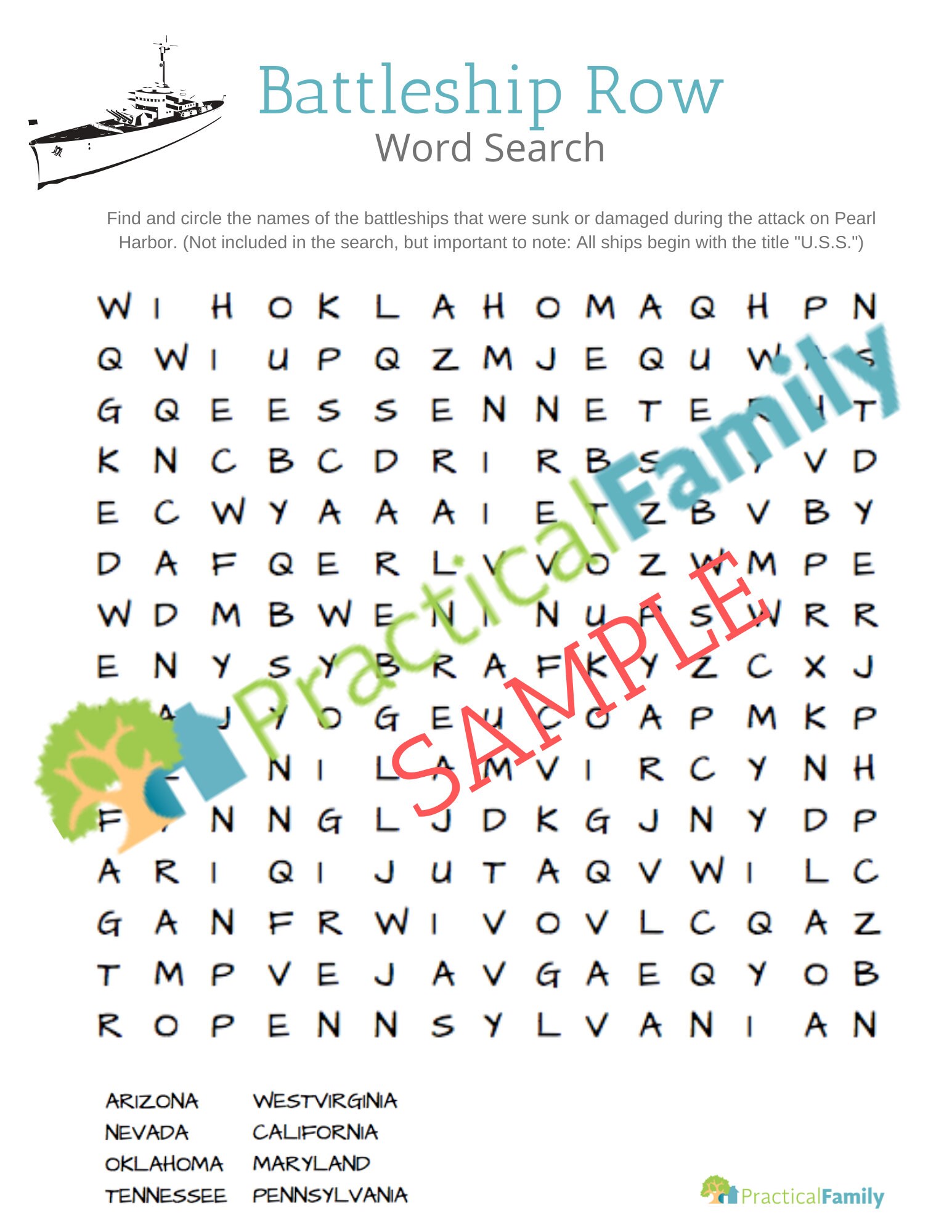 Pearl Harbor Worksheets - Etsy