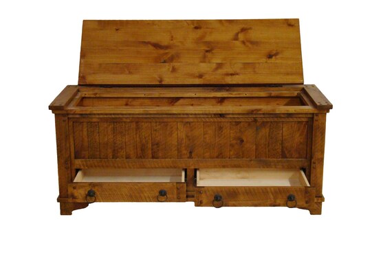 rustic toy box
