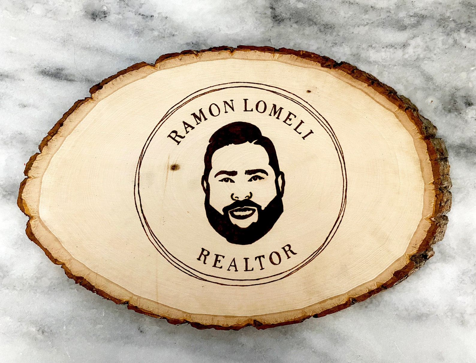 Custom Wood Burning Logo Medium 57 Pyrography Etsy