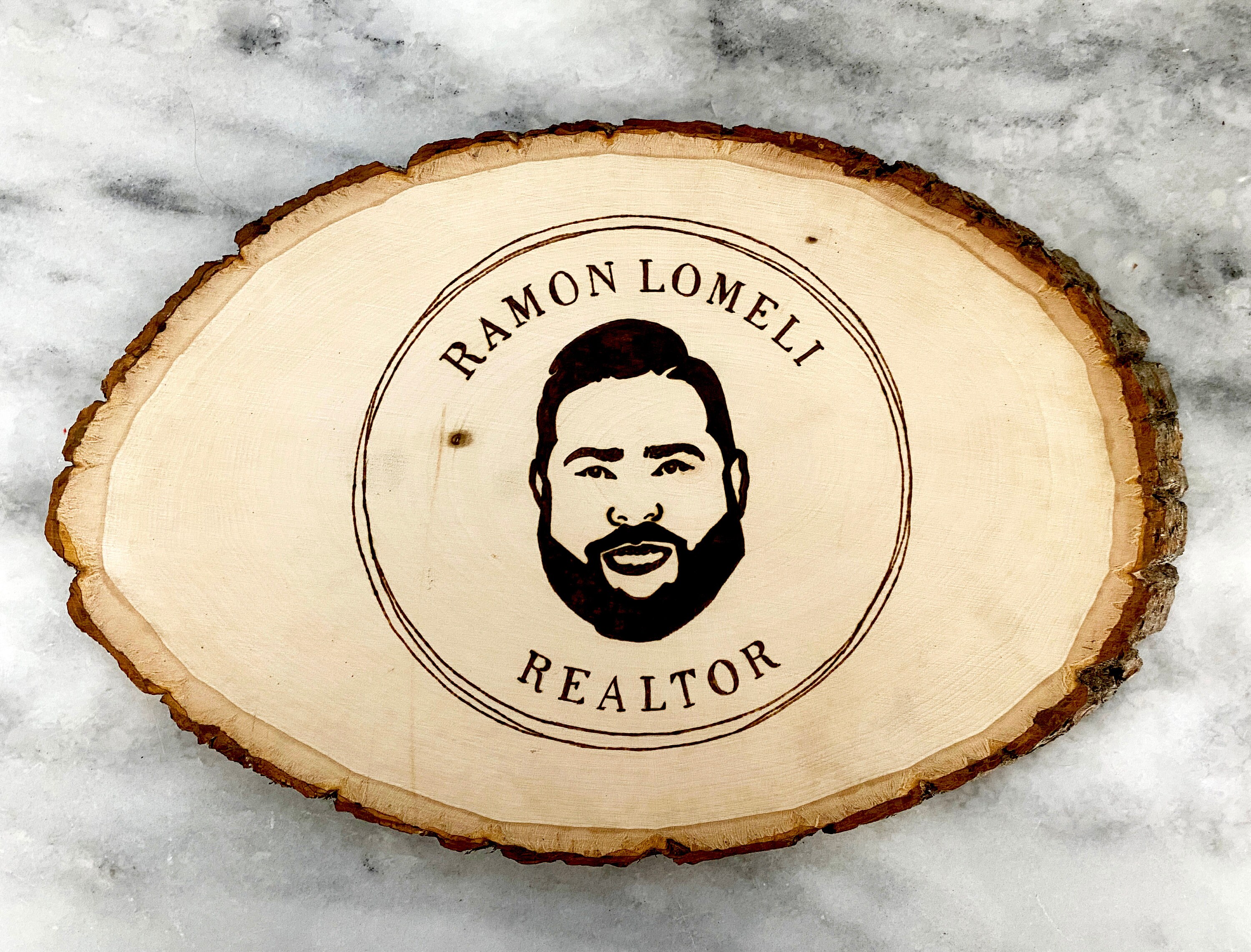 Custom Wood Burning Logo Medium 57 Pyrography Etsy