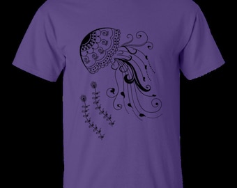 Scuba Diving Tee - Jellyfish T-Shirt- Great Gift for Scuba Diver