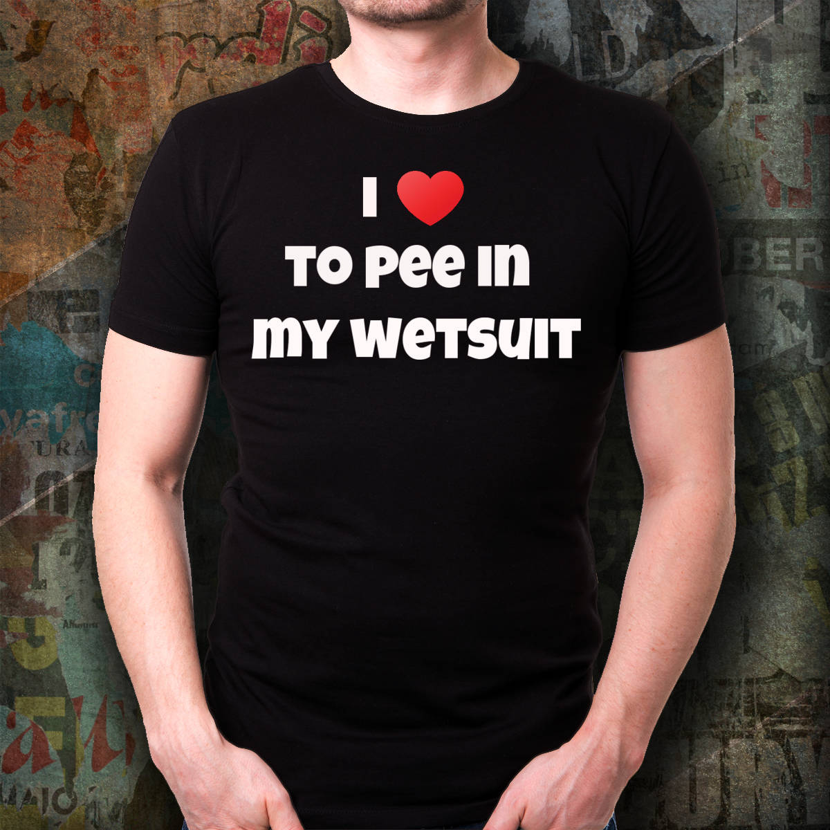 I PEE IN MY WETSUIT COOL SCUBA DIVING TEE FUNNY SCUBA DIVING T-SHIRT