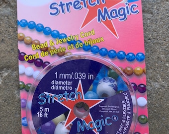 1mm Clear Stretch Magic, 16ft Spool