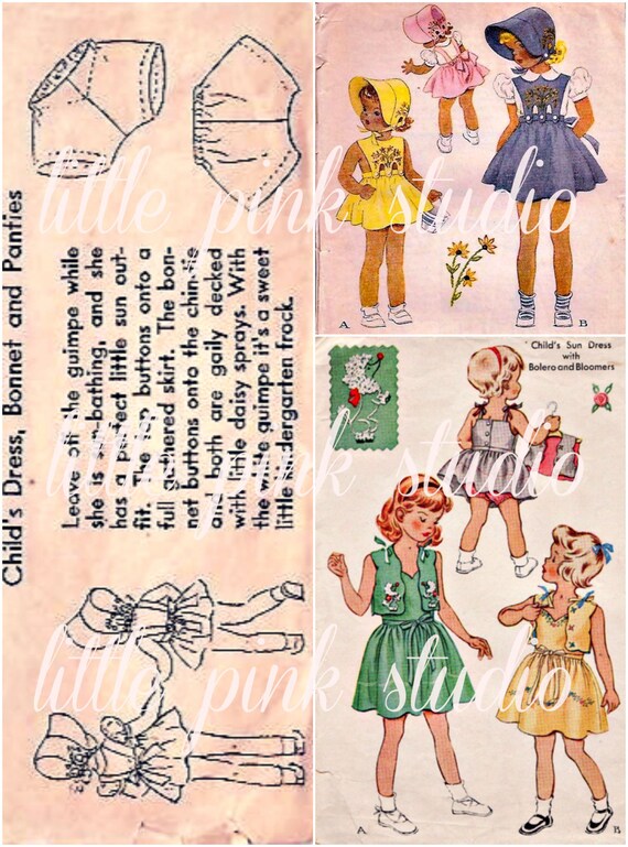 Pattern Girls 03 Printable Collage Sheet digital download | Etsy