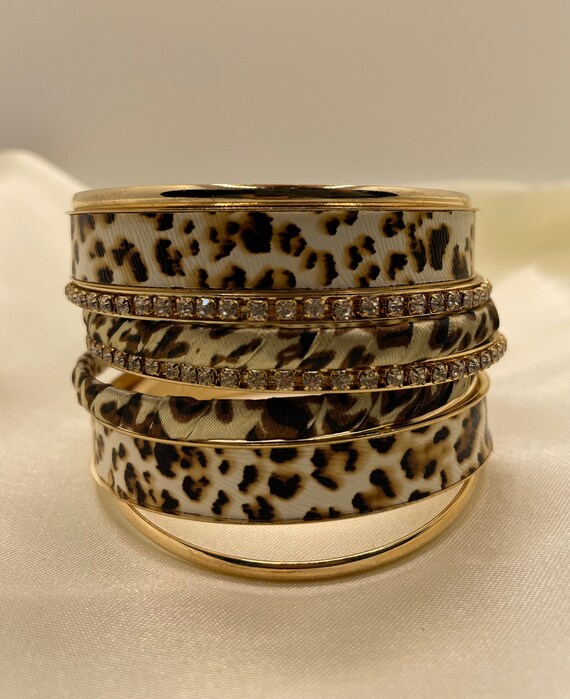 Animal shop print bangles