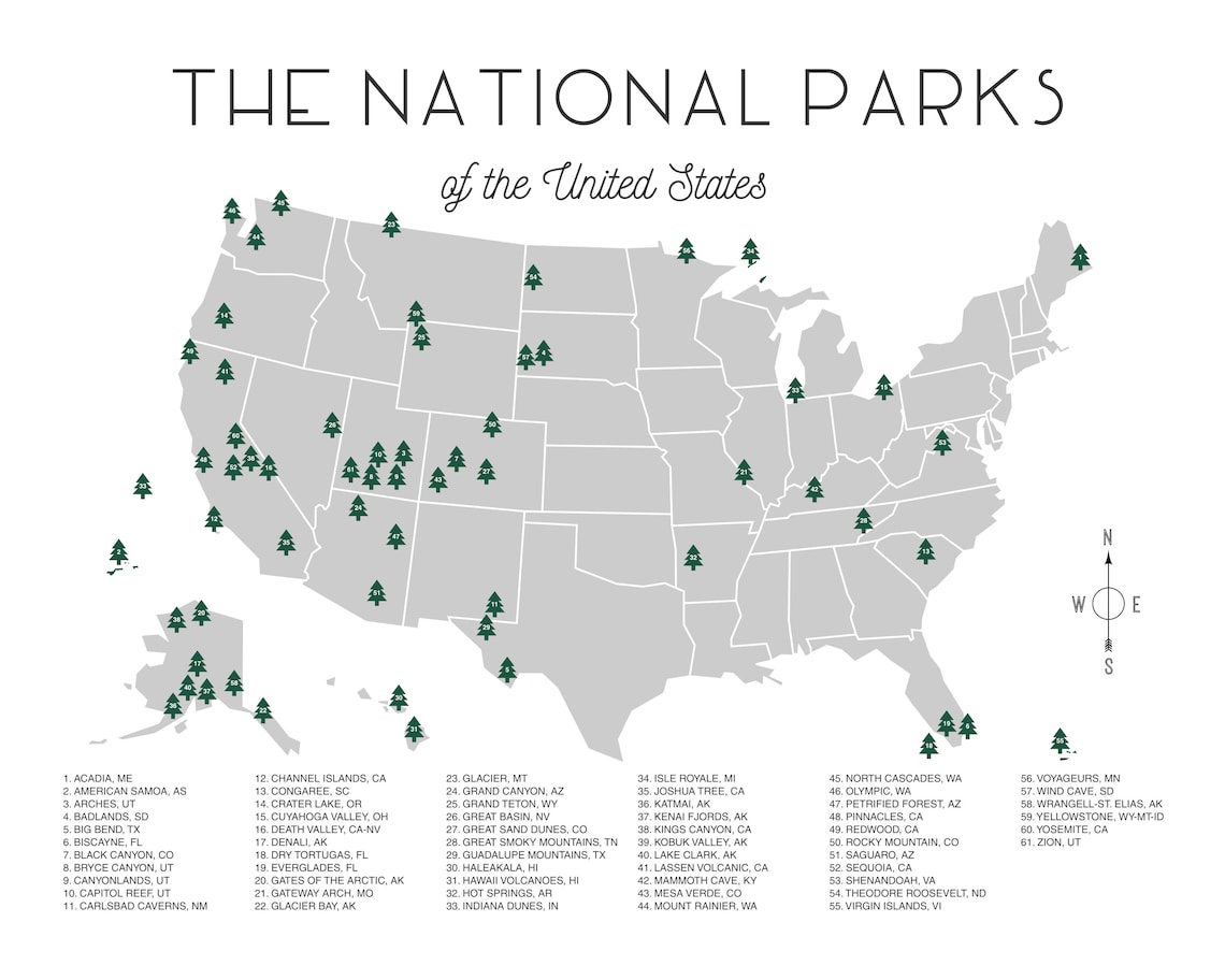 national-parks-map-checklist-instant-download-etsy