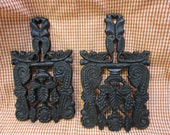 2 Cast Iron Trivets Vintage Cast Iron Trivet Vintage Pot Holder Vintage Cast Iron Wall Decor