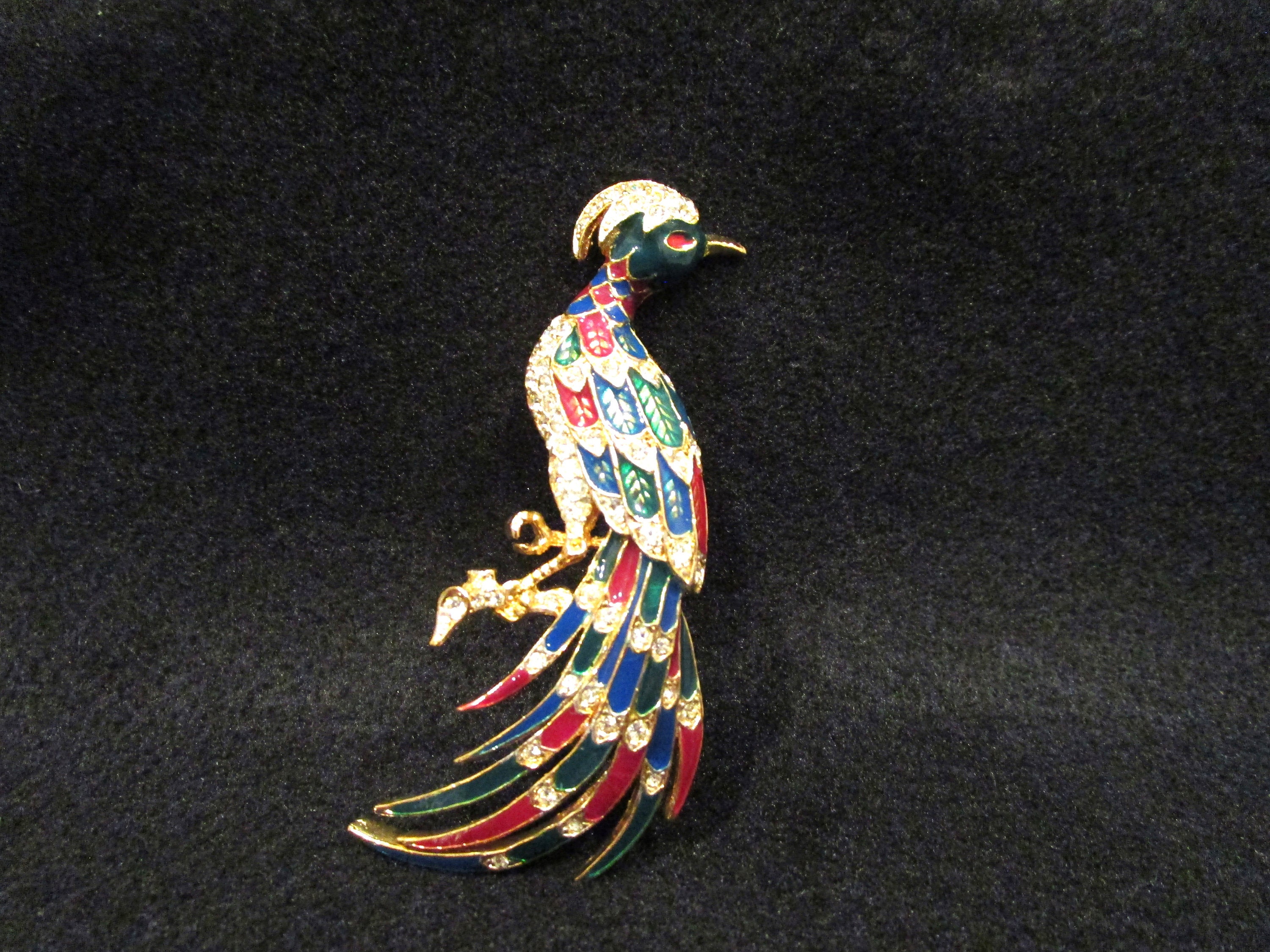 Estate 1940 Marcel Boucher Bird Brooch 