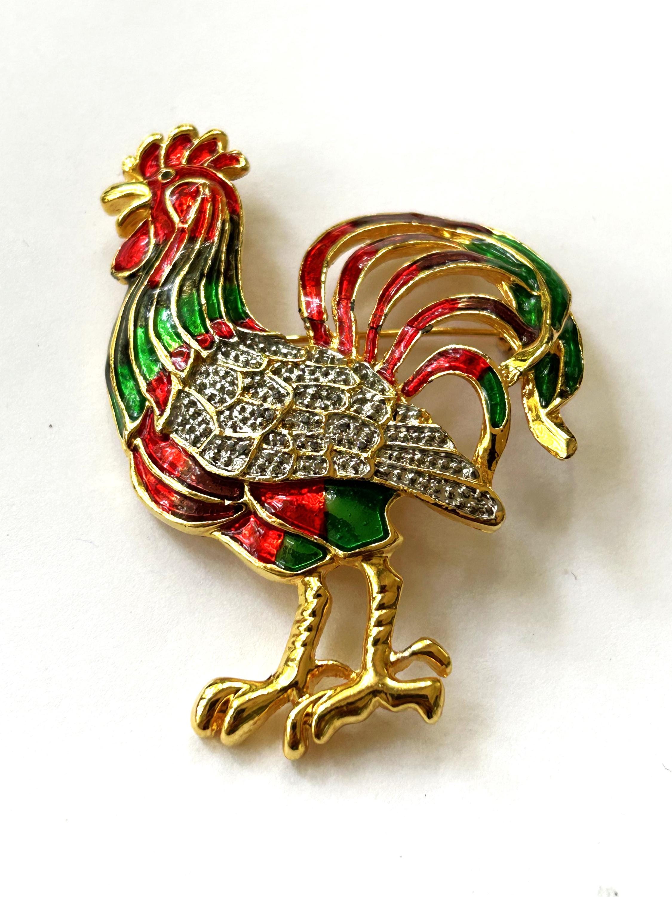 Broche Vintage En étain Signée Ferraggioli France - Pierre Bex - Pièce De Collection