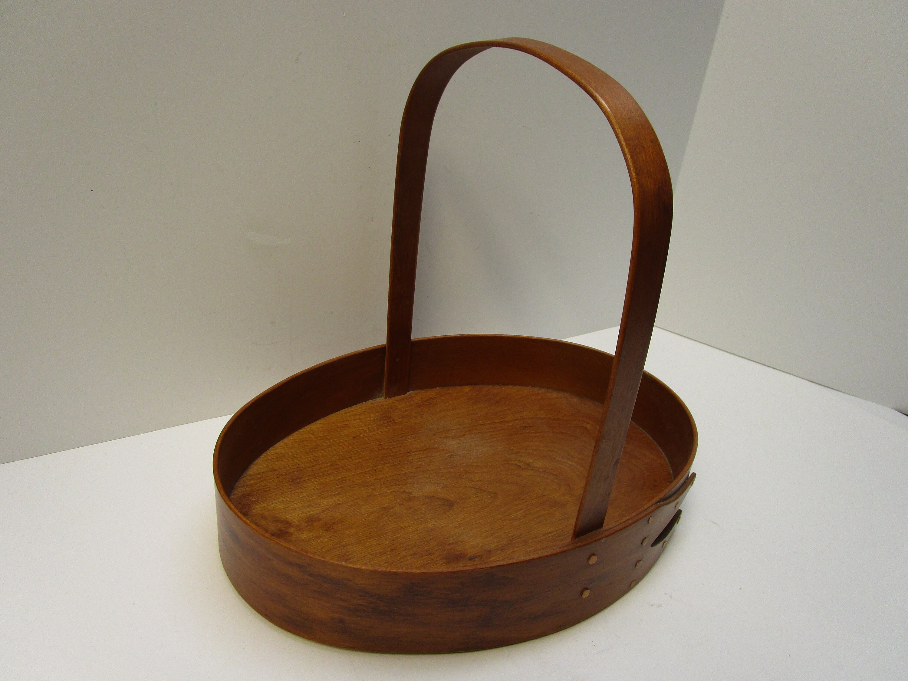 Vintage Handled Bent Wood Basket Vintage Shaker Basket Bent Etsy