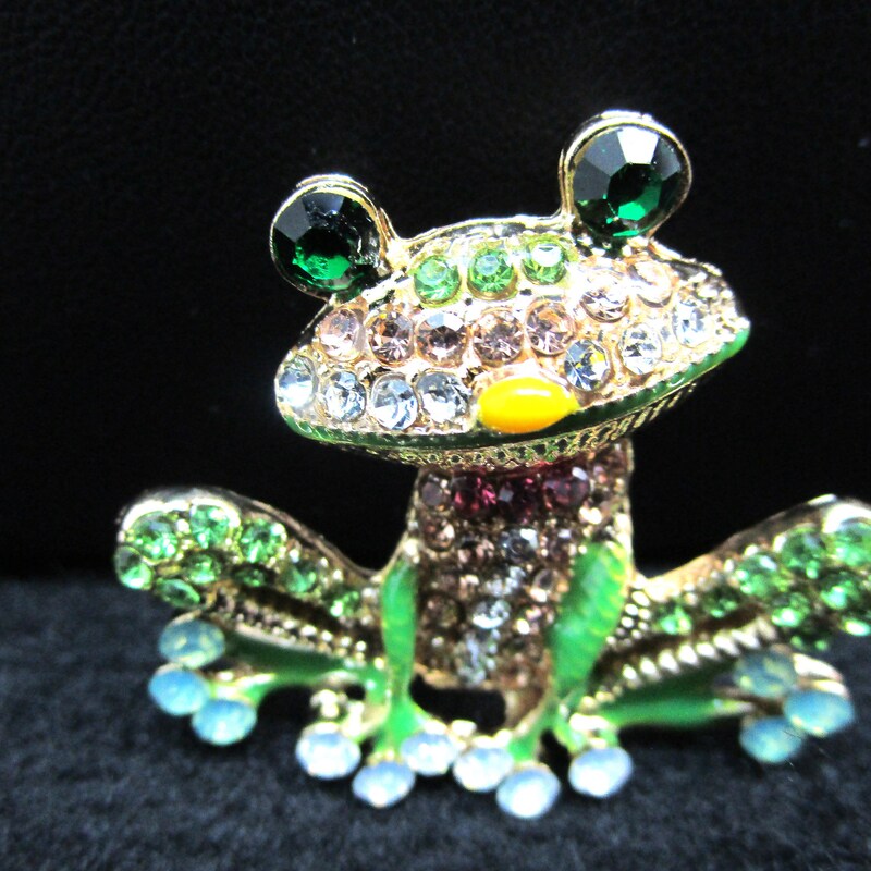 Small Frog Brooch