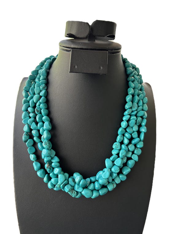 ヴィンテージ Lucas Lameth 925 翡翠 ネックレス Vintage Lucas Lameth Multi-Color Agate Stone Beaded Necklace