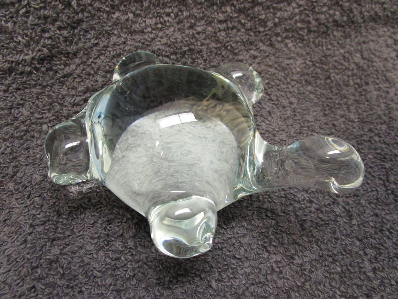 large murano glass turtle