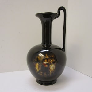 Rare Antique Estate Tettau Bavaria Gerold Porzellan Pitcher Vase Porcelain Renaissance Motif West Germany Bavarian Pitcher Cordial
