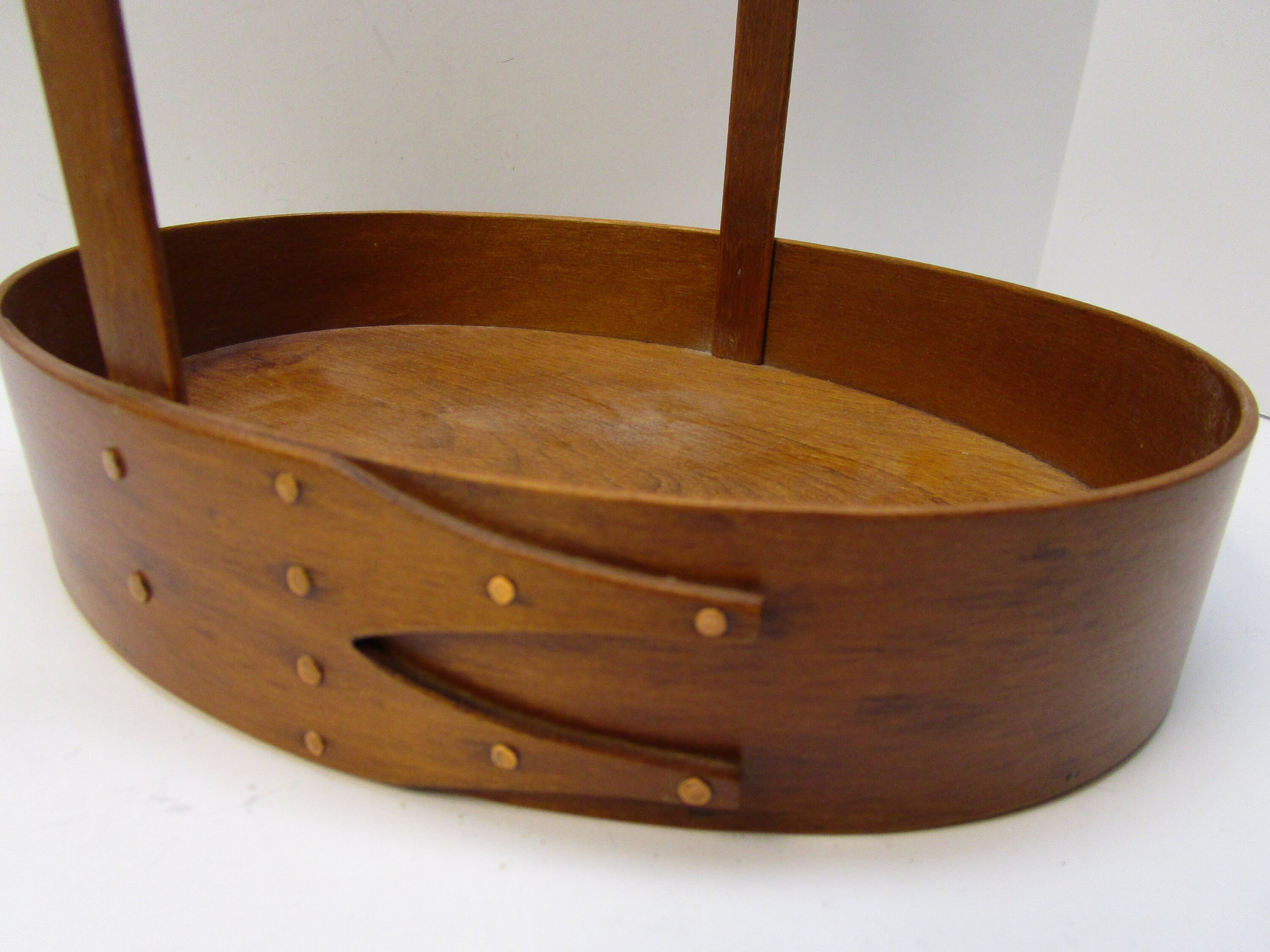 Vintage Handled Bent Wood Basket Vintage Shaker Basket Bent Etsy