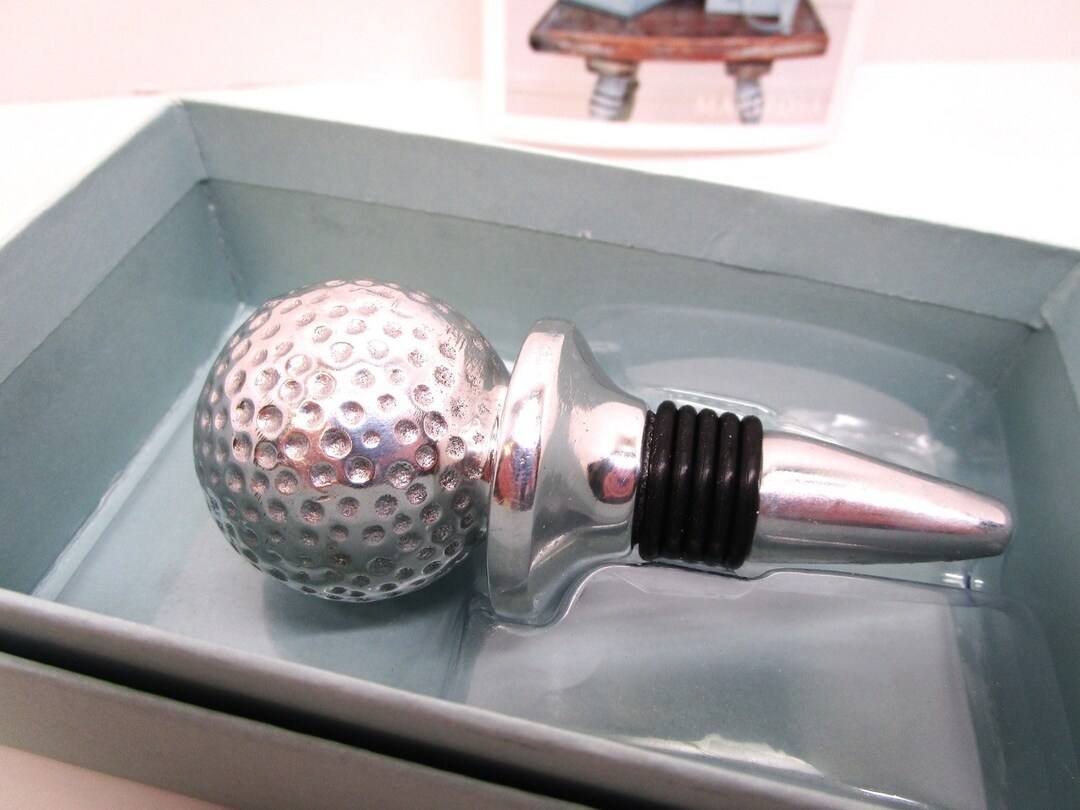 Golf Ball Bottle Stopper main image 1