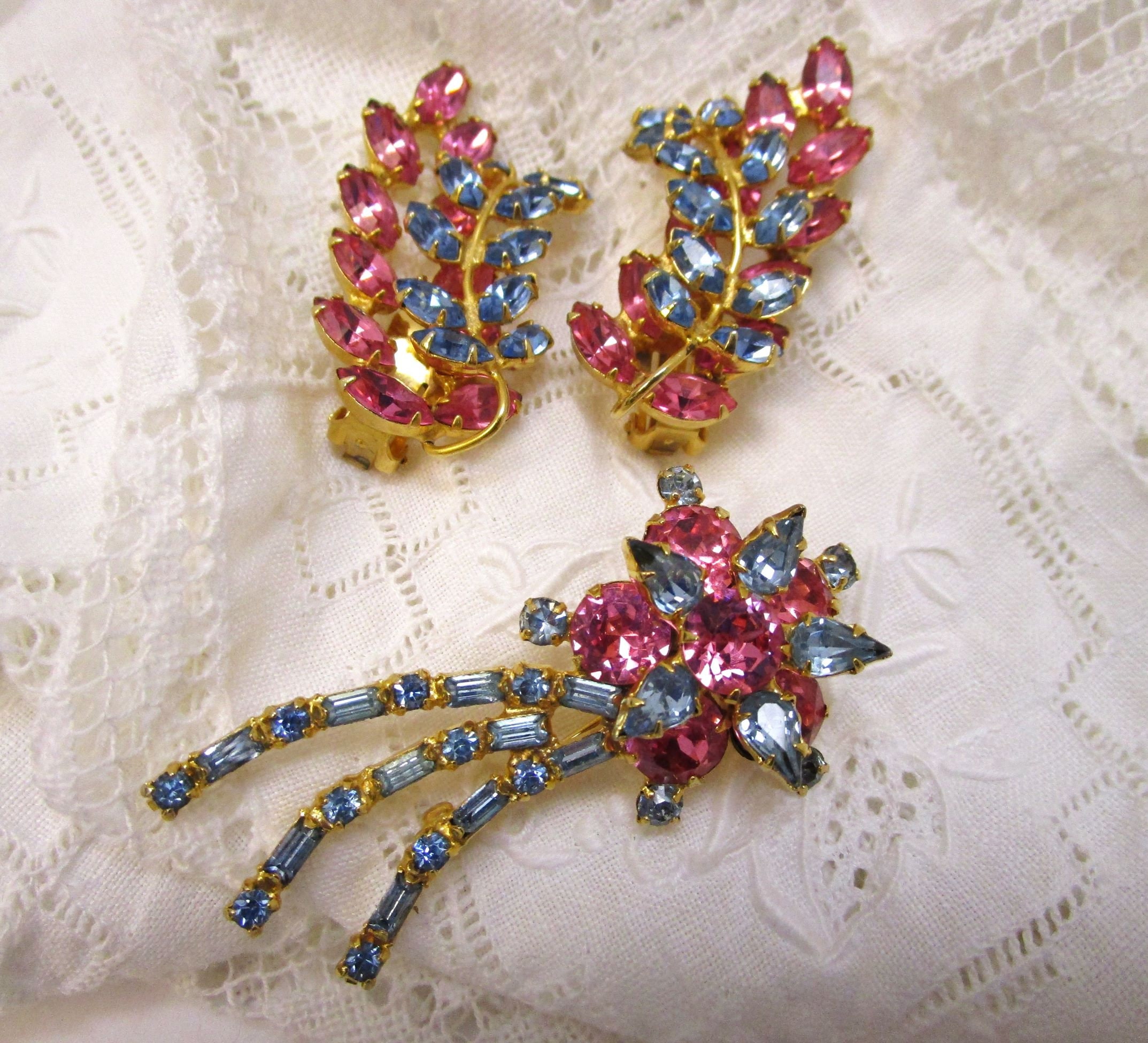 Trifari butterflies - Etsy Polska