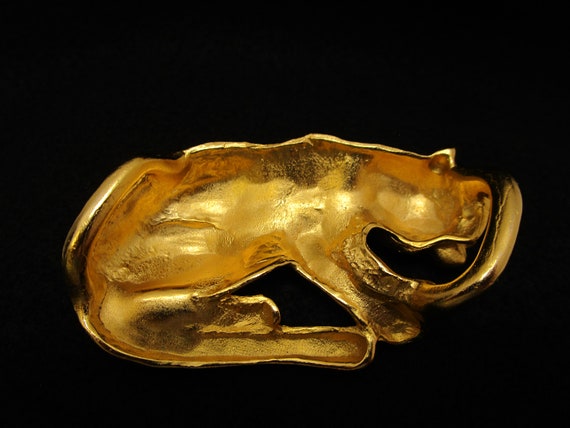 Large Exotic Tiger Pendant Safari Jewelry Crystal… - image 7