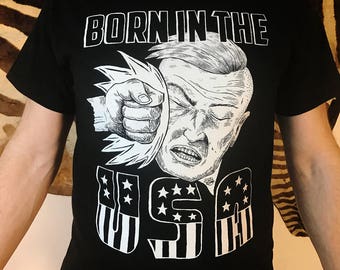 Born in the USA (Nazi Punch) Tee