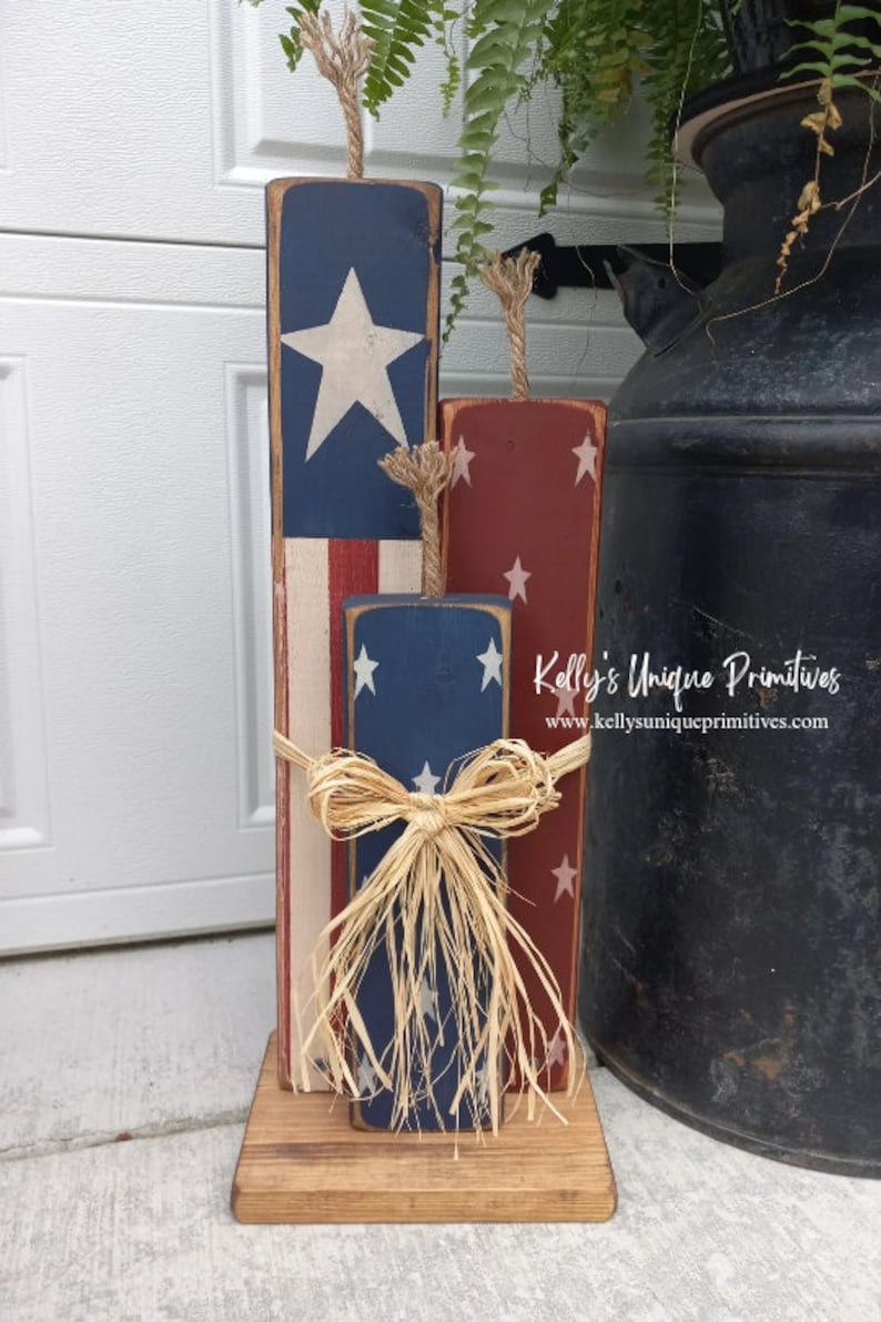 Firecrackers Americana Decor Patriotic Decor Country Decor Primitive Decor bild 3