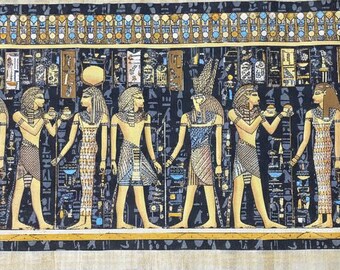 エジプトアート、パピルス Amazon.co.jp: 古代エジプト絵画 エジプトのパピルスアート - ホルスと