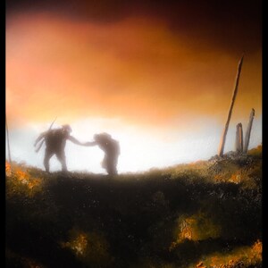 Original War Painting