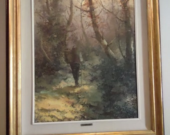 Vintage Original Oil On Canvas c. 1968 - Ivano Cerrai (Italian b. 1926)