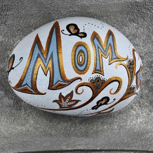 Hand Painted Stone, Happy Mothers Day Rock, Gift for Her, Stone Art,  Paper Weight, Inspirational Gift