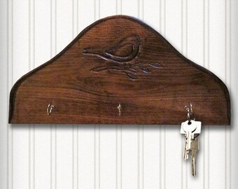 Robin, woodworking plan key chain holder, simple woodworking, simple carving, weekend craft, easy woodworking, woodworking plans.